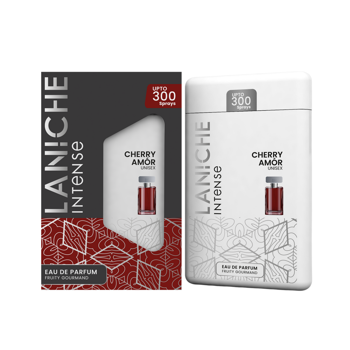 Laniche Parfum Cherry Amor 20ml unisex pocket perfume spray with carton, a fruity gourmand eau de parfum.