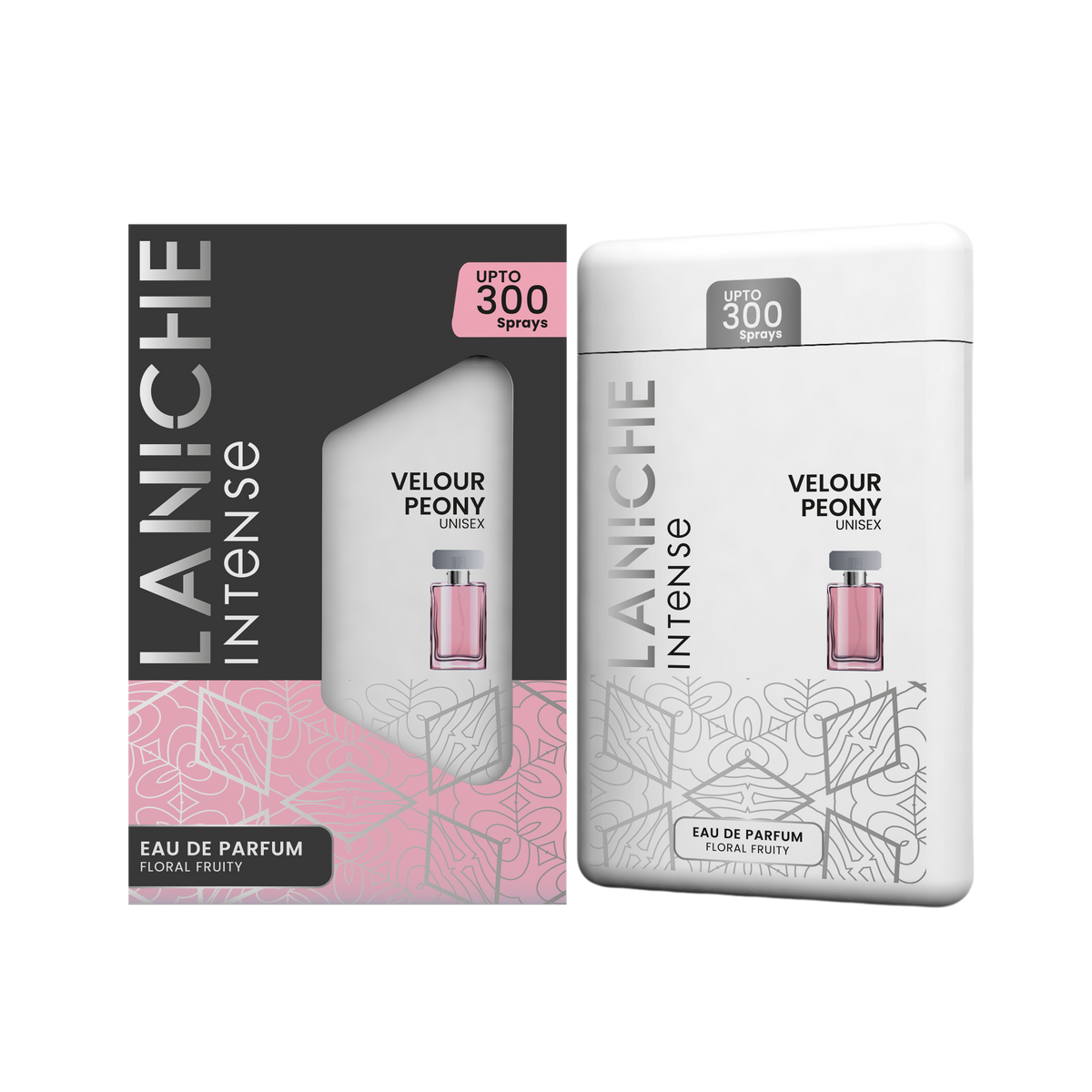 Laniche Parfum Velour Peony 20ml unisex pocket perfume spray with carton, a floral fruity eau de parfum.