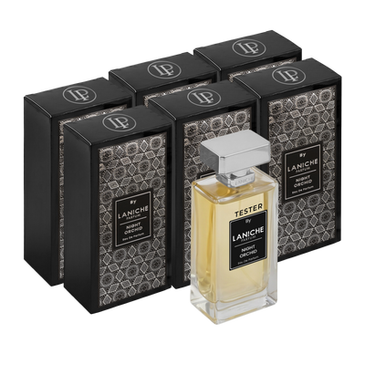 Night Orchid 100ml Trade Box 6 bottles + 1 free tester