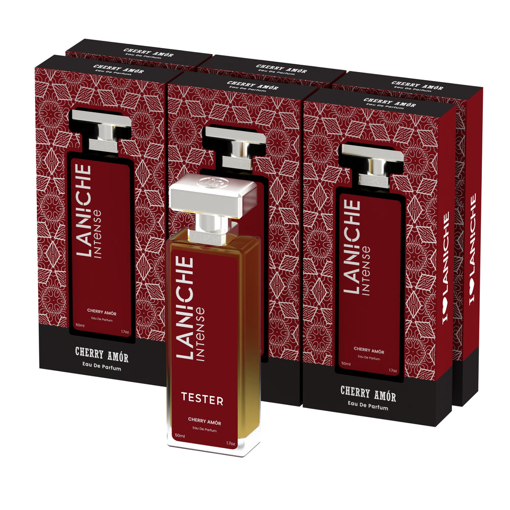 Cherry Amor 50ml Trade Box 6 bottles + 1 free tester
