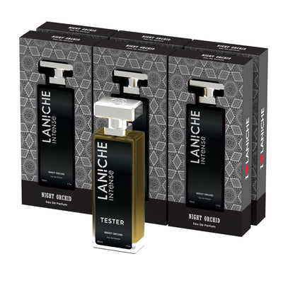 Night Orchid 50ml Trade Box 6 bottles + 1 free tester