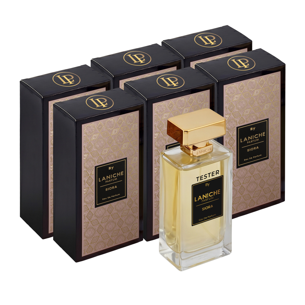 Siora 100ml Trade Box 6 bottles + 1 free tester
