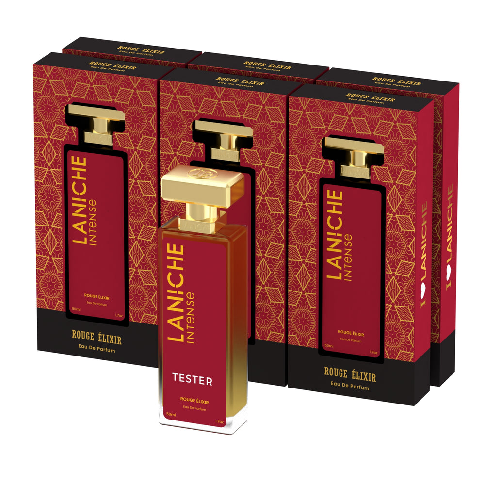 Rouge Elixir 50ml Trade Box 6 bottles + 1 free tester