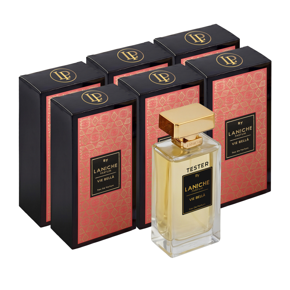Vie Bella 100ml Trade Box 6 bottles + 1 free tester