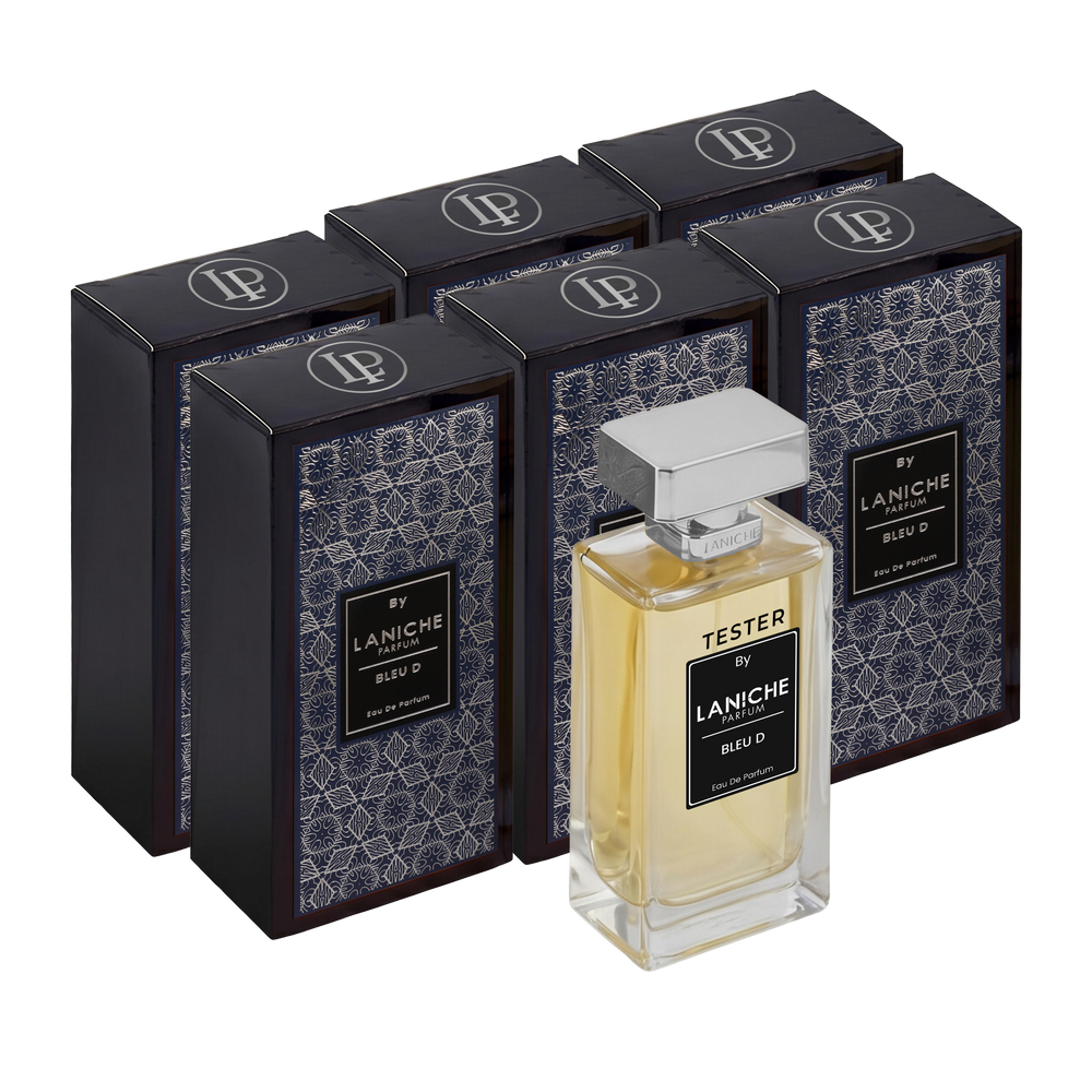 Bleu D 100ml Trade Box 6 bottles + 1 free tester
