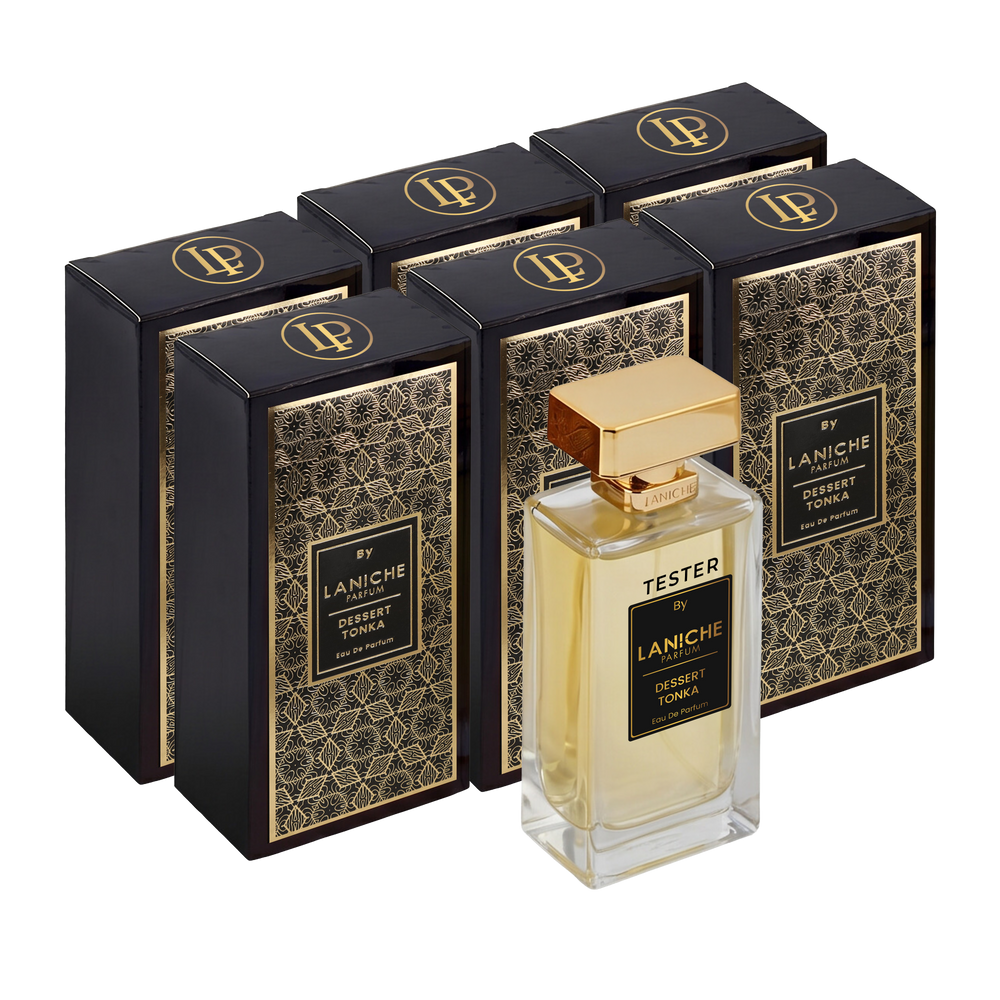 Dessert Tonka 100ml Trade Box 6 bottles + 1 free tester
