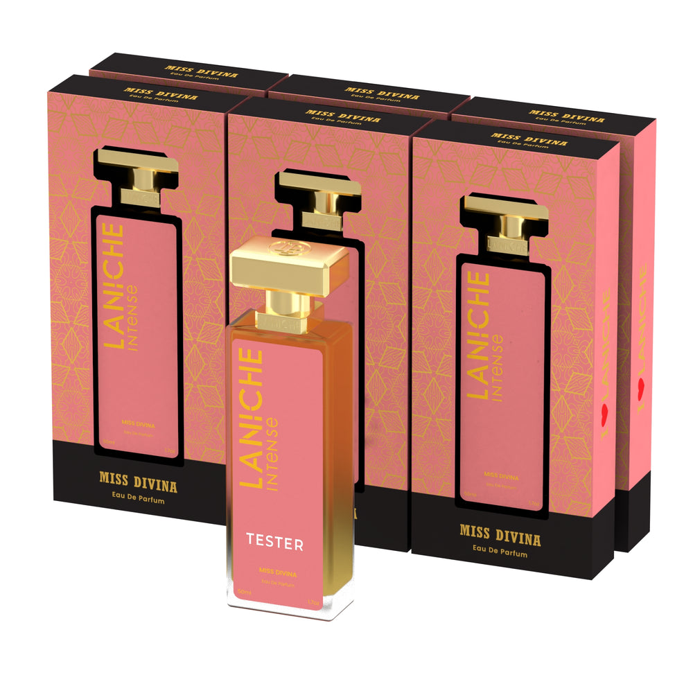 Miss Divina 50ml Trade Box 6 bottles + 1 free tester