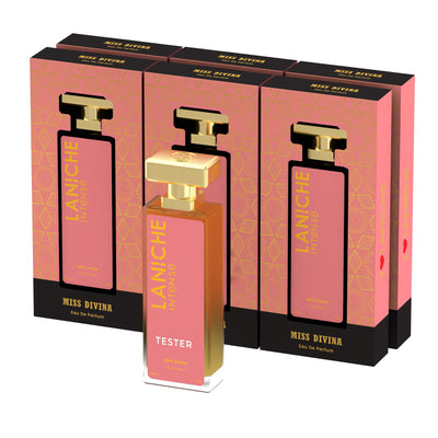 Miss Divina 50ml Trade Box 6 bottles + 1 free tester