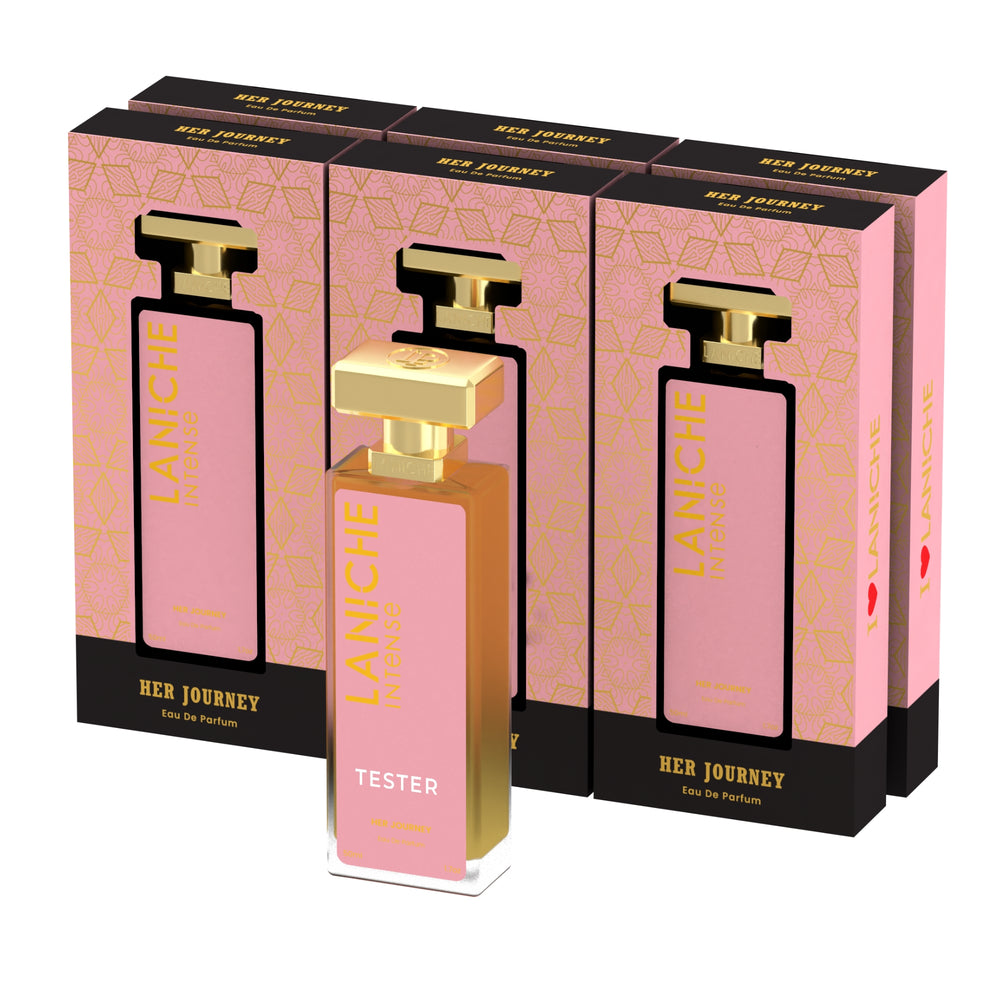 Her Journey 50ml Trade Box 6 bottles + 1 free tester
