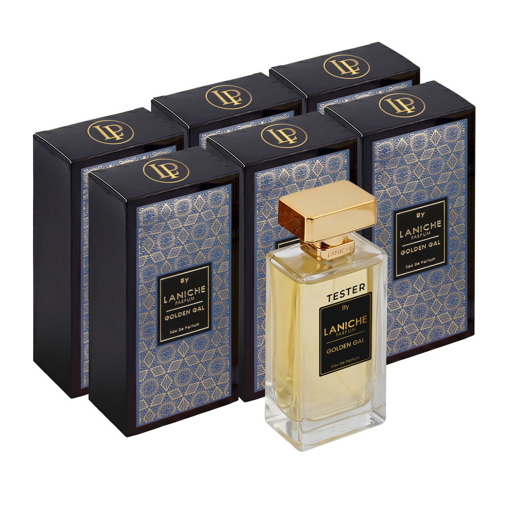 Golden Gal 100ml Trade Box 6 bottles + 1 free tester