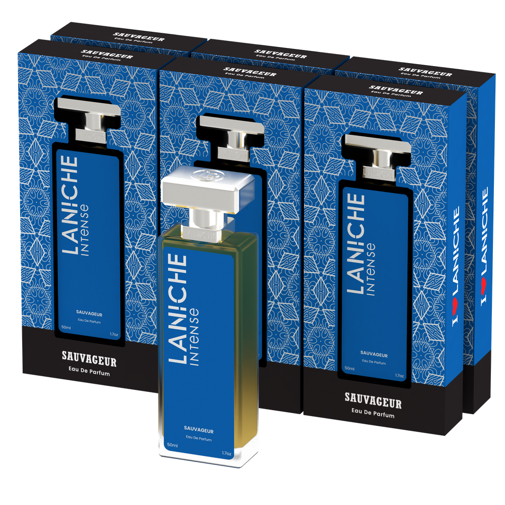 Sauvageur 50ml Trade Box 6 bottles + 1 free tester