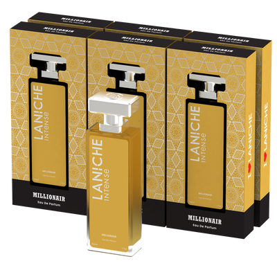Millionair 50ml Trade Box 6 bottles + 1 free tester