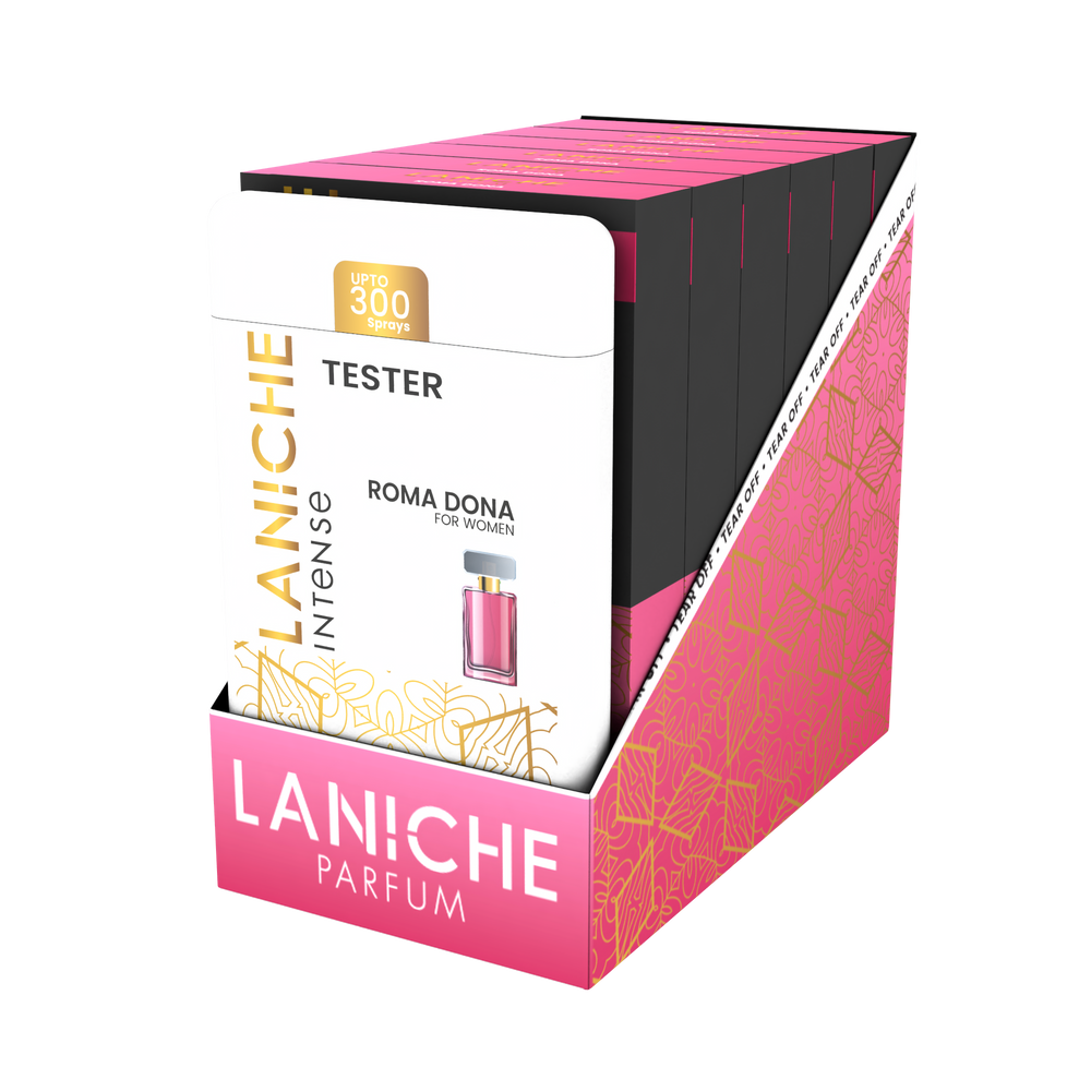 Roma Dona 20ml Trade Box 6 bottles + 1 free tester