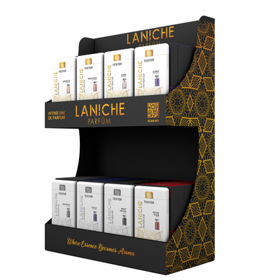 20ml x 8 Pocket Perfume CDU Trade Display Stand