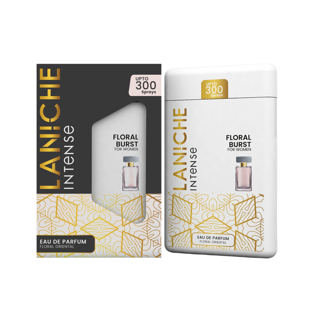 Laniche Parfum Floral Burst 20ml pocket perfume spray with carton, a floral oriental eau de parfum for women.
