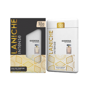 Laniche Parfum Godessa 20ml pocket perfume spray with carton, a floral oriental eau de parfum for women.