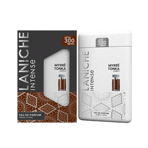 Laniche Parfum Myrré Tonka 20ml unisex pocket perfume spray with carton, an amber floral eau de parfum.