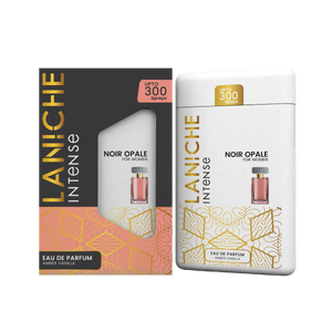 Laniche Parfum Noir Opale 20ml pocket perfume spray with carton, an amber vanilla eau de parfum for women.