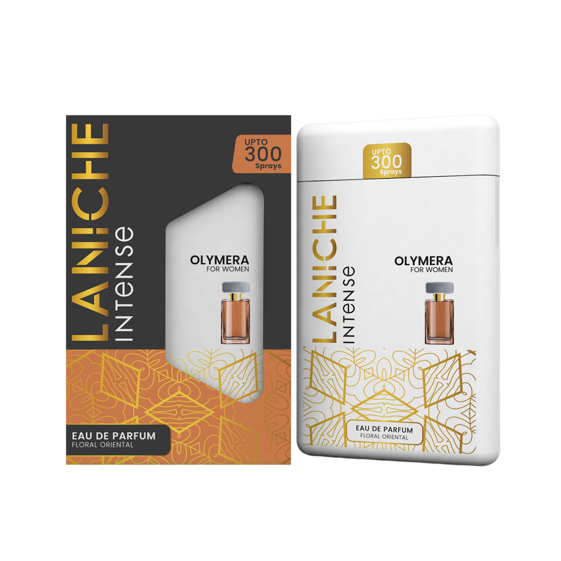 Laniche Parfum Olymera 20ml pocket perfume spray with carton, a floral oriental eau de parfum for women.